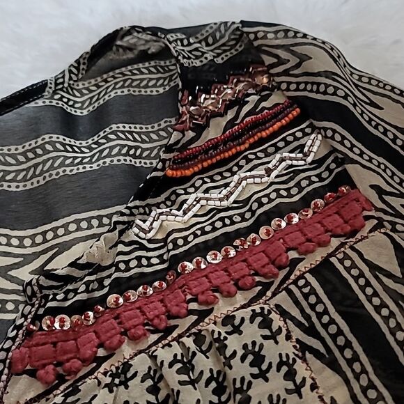 Free People Feather in the Wind Tunic size Small - Picture 4 of 6